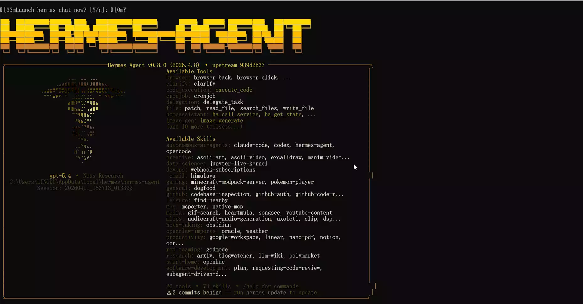 Hermes Agent 本地部署实战：从安装到 Telegram 控制（含完整踩坑记录）